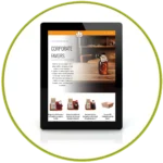 Website Design Portfolio - Online Store Tablet