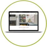 Website Design Portfolio - Red Barn Architecture Laptop